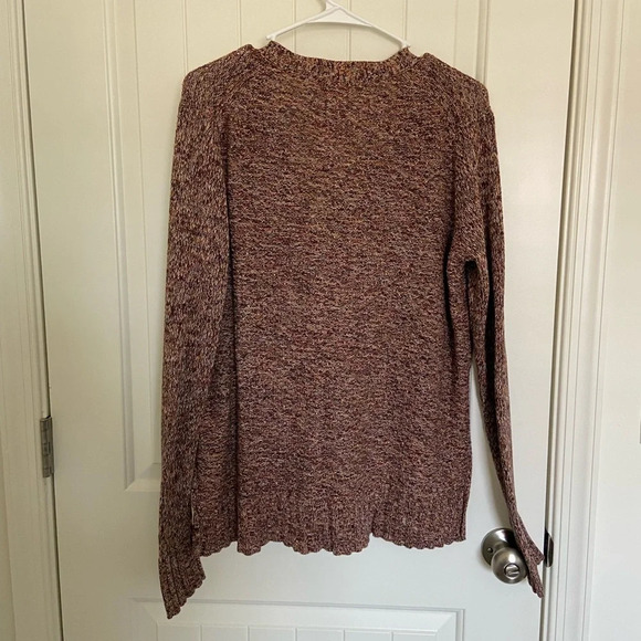 NWOT | Mossimo Supply Co. women’s multicolored knit button up sweater — medium - Picture 7 of 8